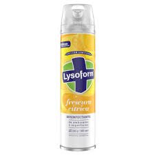 Desinfectante en aerosol Lysoform frescura citrica 360 ml