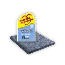 TRAPO PISO MEDIA NARANJA GRIS COMPACTO M X1U