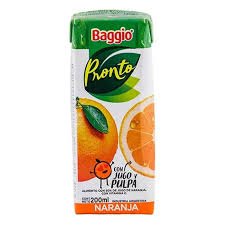 Baggio 200 ml Naranja