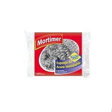 Esponja Mortimer De Acero X 1 Unid