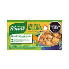 Caldo knorr gallina x6