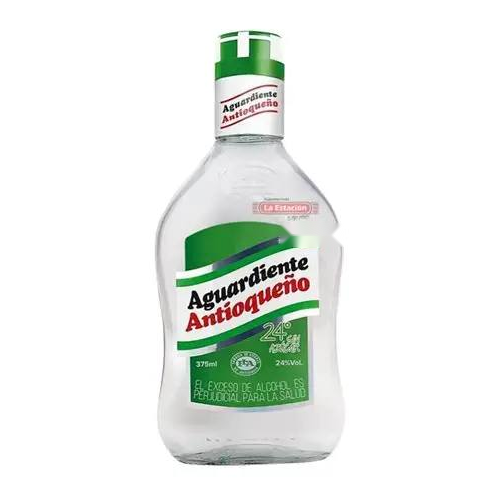 Aguardiente tapa verde 375ml
