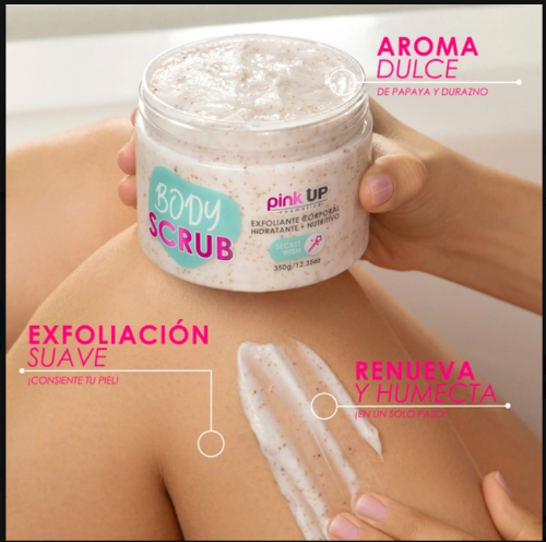 BODY SCRUB EXFOLIANTE PINK UP
