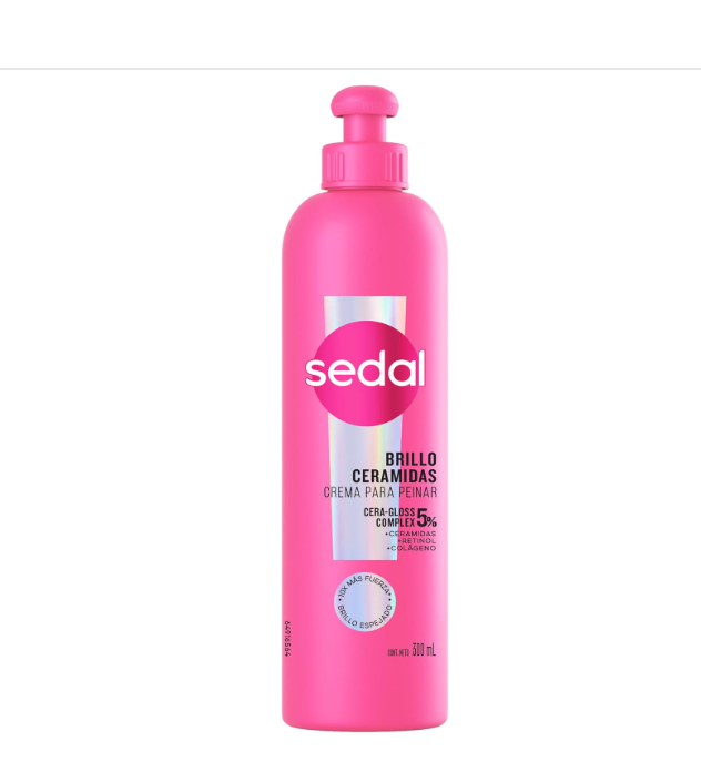 CREMA PARA PEINAR SEDAL BRILLO CERAMIDAS