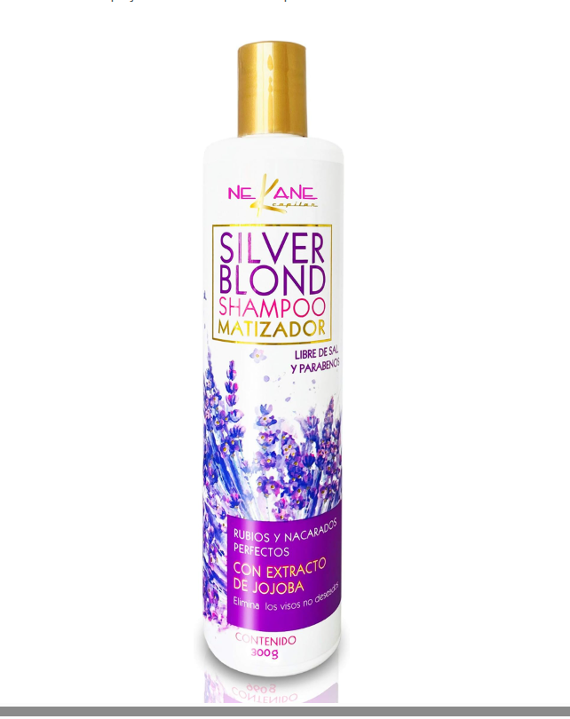 SHAMPOO MATIZADOR SILVER BLOND NEKANE 300G