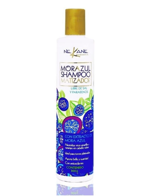 SHAMPOO MATIZADOR MORA AZUL 300G NEKANE