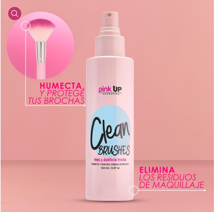 CLEAN BRUSHES LIMPIA BROCHA PINK UP