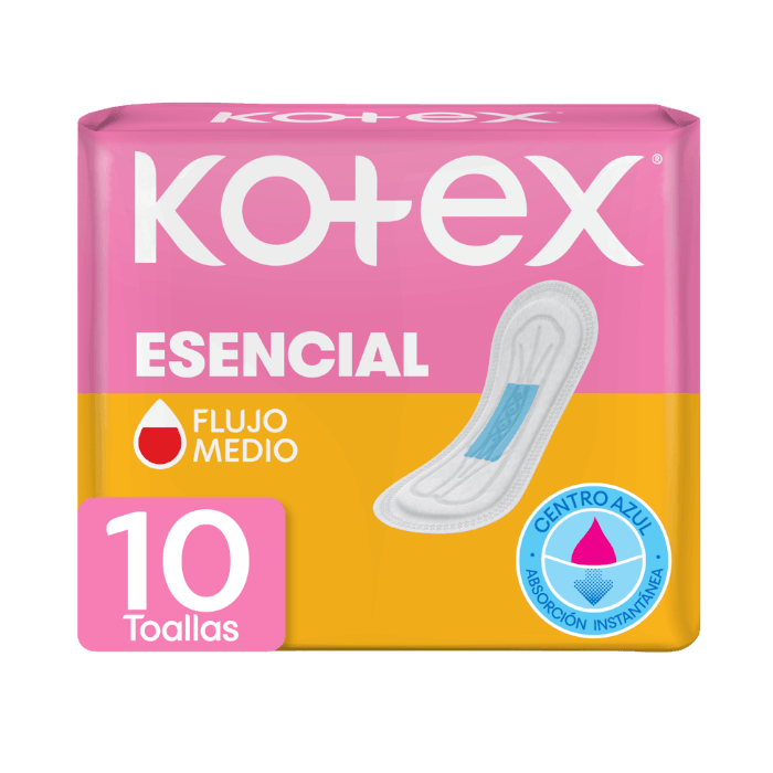 KOTEX Toallas Sin Alas