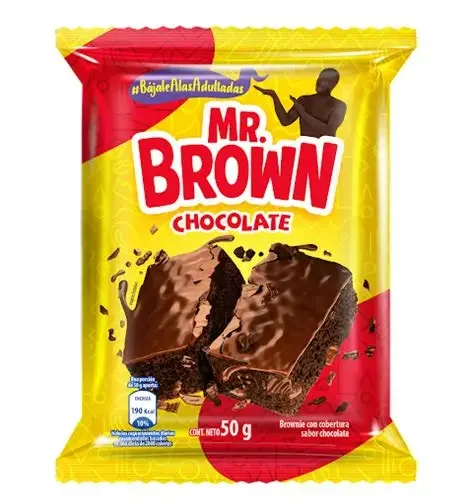Brownie de Chocolate con relleno Mr Brown