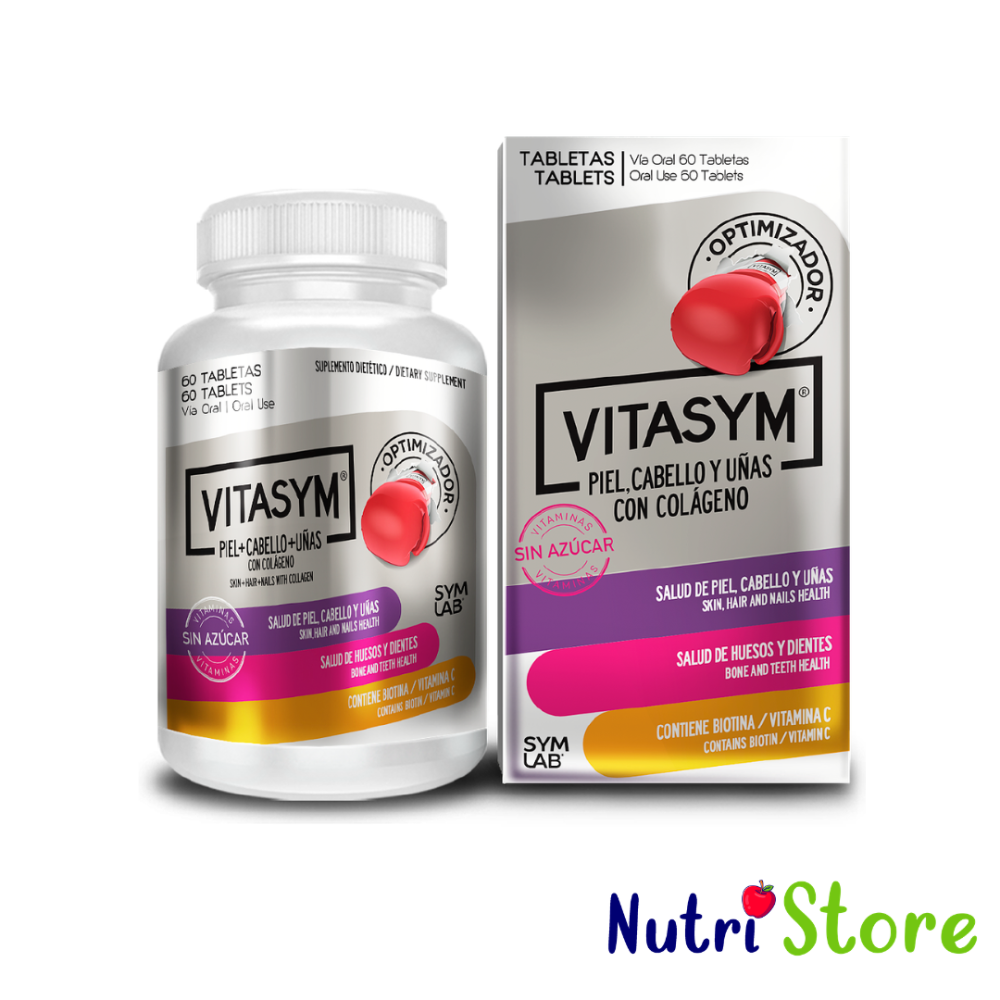 Vitaminas Piel, Cabello y uñas + Colágeno