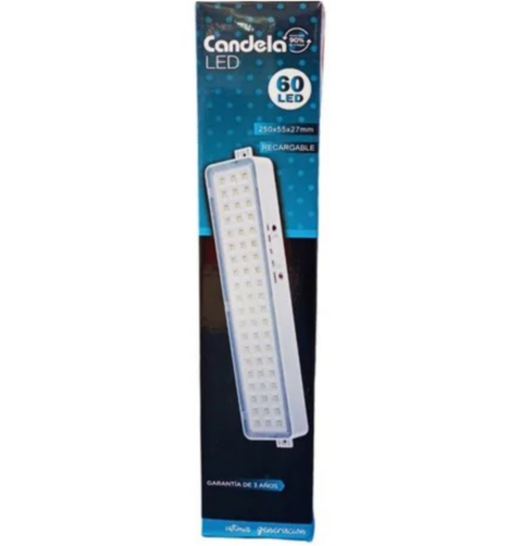 Luz emergencia 60 Led Candela