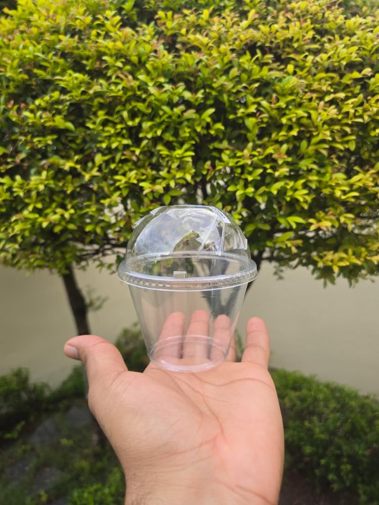 ENVASE 9 OZ / TAPA DOMO