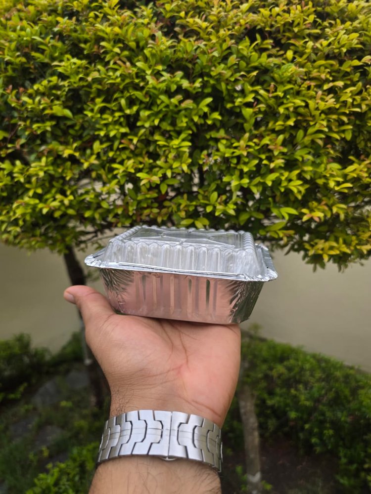 ENVASE ALUMINIO 1LB / TAPAS