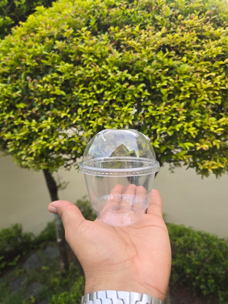 ENVASE 8 OZ / TAPA DOMO