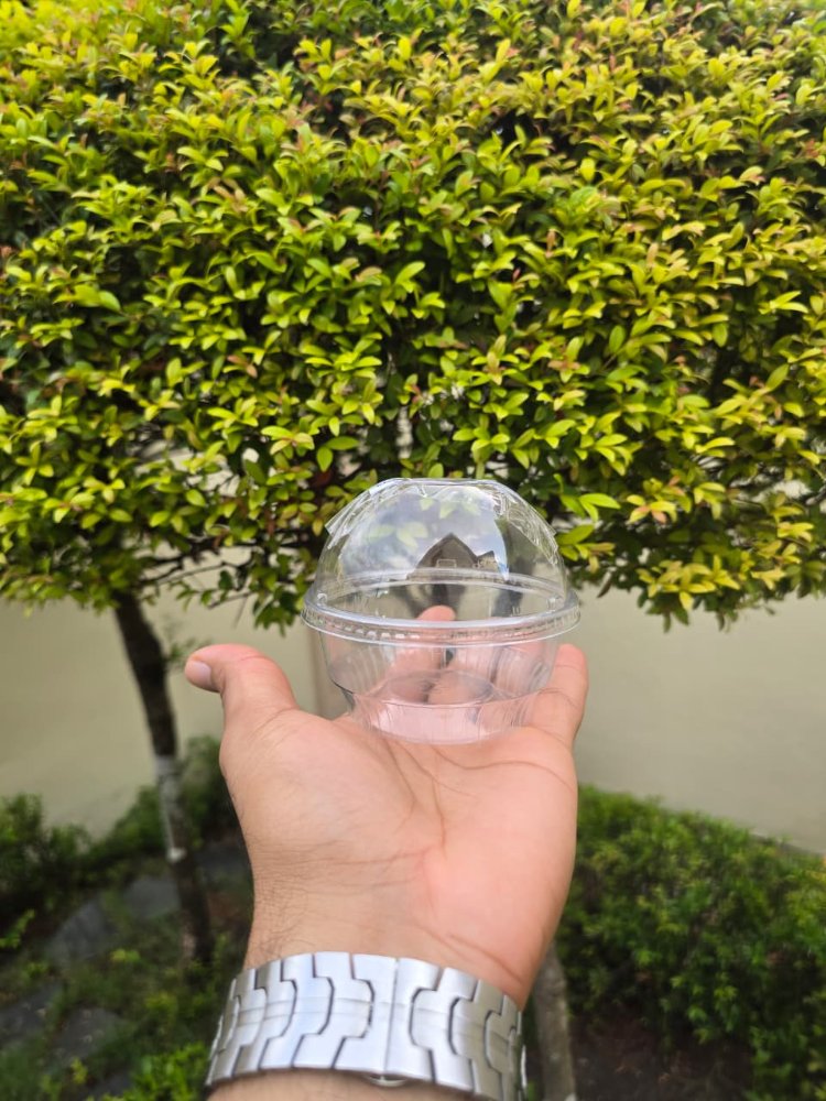 ENVASE 5 OZ / TAPA DOMO