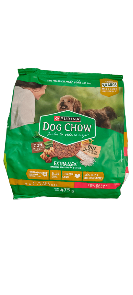 DOG CHOW ADULTOS MINIS Y PEQUEÑOS 475kg