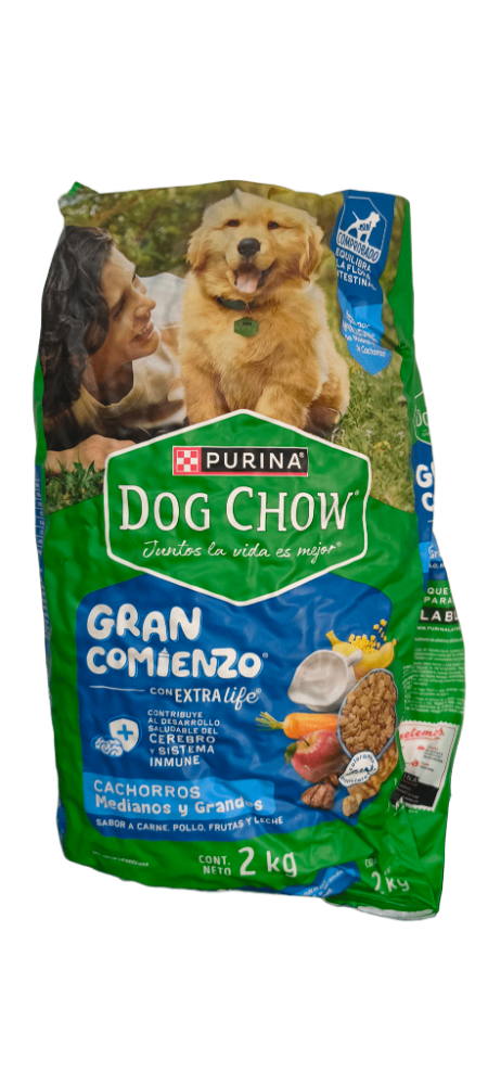 DOW CHOW GRAN COMIENZO MEDIANOS Y GRANDES 2kg