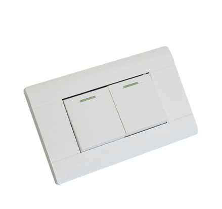 INTERRUPTOR DOBLE POLICARBONATO UNITEC 16160775