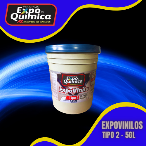 VINILO TIPO 2 INTEROR BLANCO (EXPOQUIMICA)