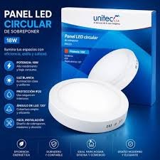 PANEL SOBREPONER REDONDO 24W (UNITEC)
