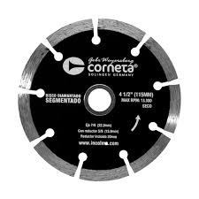 DISCO CORNETA SEGMENTADO 4-1/2