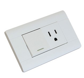 INTERRUPTOR+TOMA POLICARBONATO UNITEC 16160778