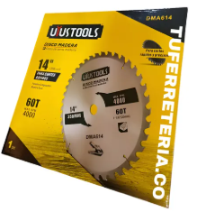 DISCO DE SIERRA DE MADERA UYUTOOLS 4-1/2 24T