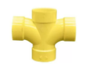 TEE DOBLE 3" SANITARIO