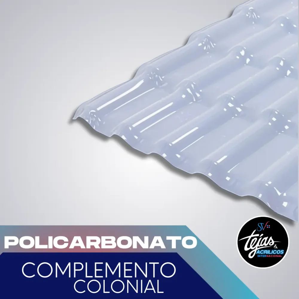 TEJA POLIARBONATO COLONIAL 1.08X1.05X1.8MM LTA