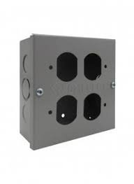 CAJA CUADRADA DE EMPALME TOMA 12X12X5