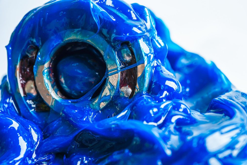 TARRO GRASA AZUL (500GR)