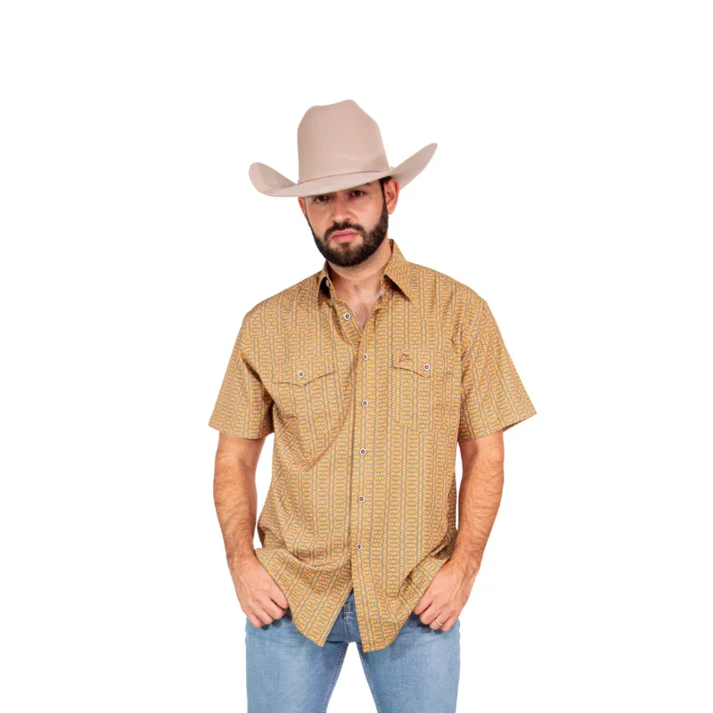 Camiseta Vaquera "Mosaico Pilares" - Icy Denver