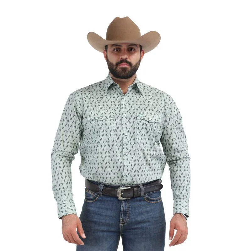 Camiseta Vaquera "Caballos Verde" - Icy Denver