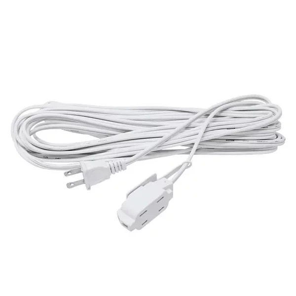 Extemcion cord 10m blanca