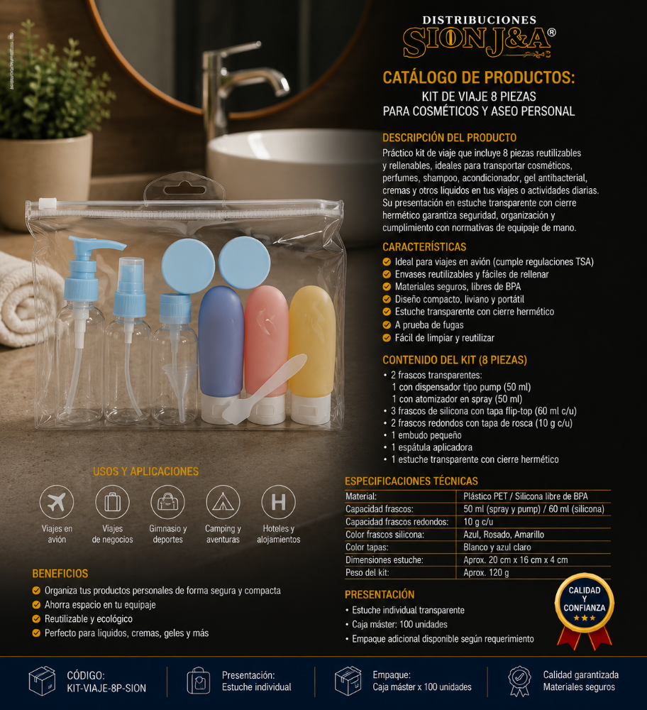 kit de aseo personal