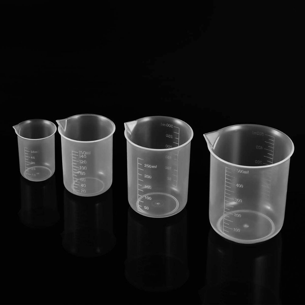Beaker plast. 150 ml cilíndrico con manija