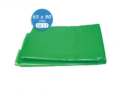 Bolsa 65x90 Cal.1.5 Basurera Verde x 10 und
