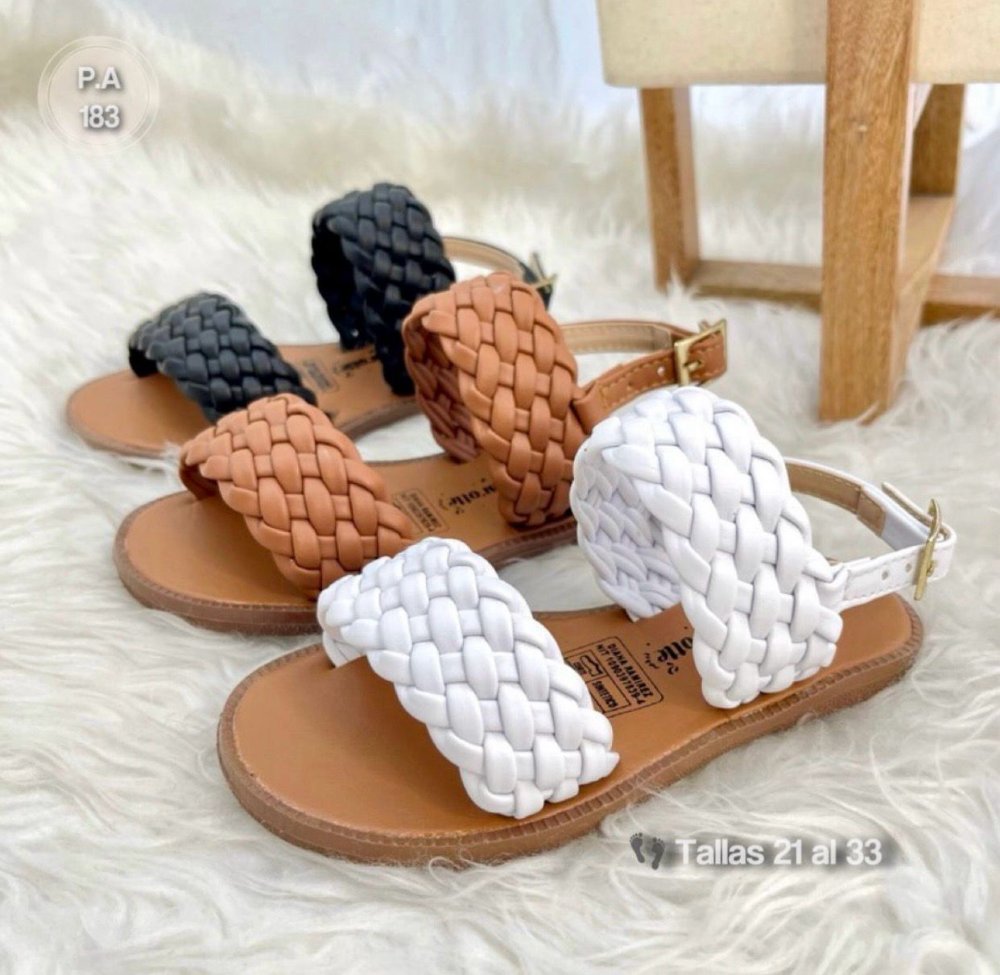 SANDALIA TRENZA