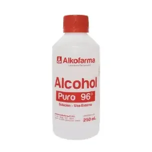 ALCOHOL PURO 96 X 250ML ALKOFARMA