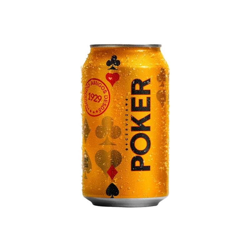 CERVEZA POKER LATA
