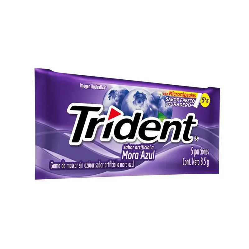 TRIDENT MORA AZUL 5UND
