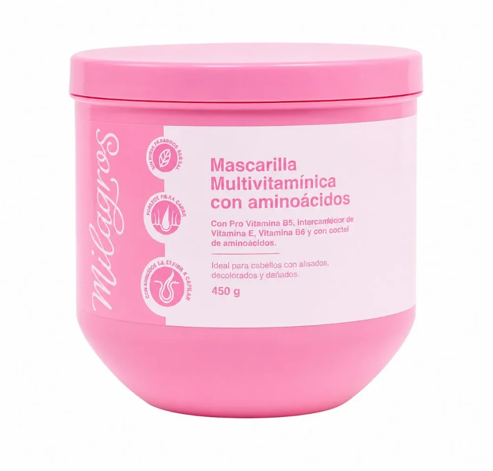 Mascarilla Capilar Multivitaminico x 450g