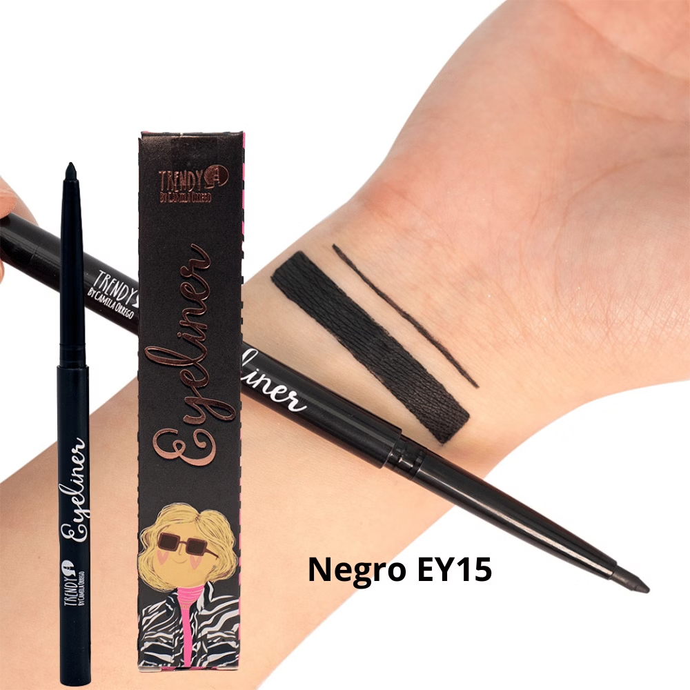 LAPIZ DE OJOS TRENDY NEGRO