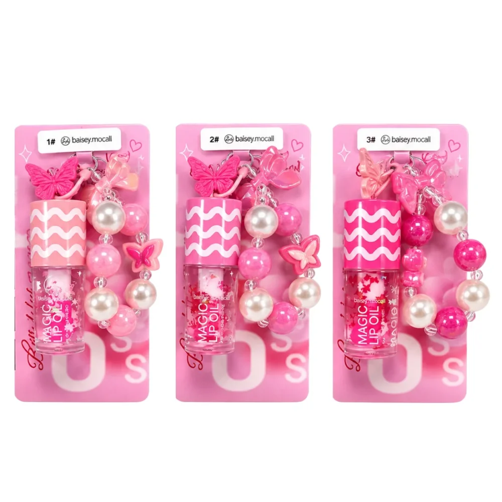 Lip Gloss con Llavero