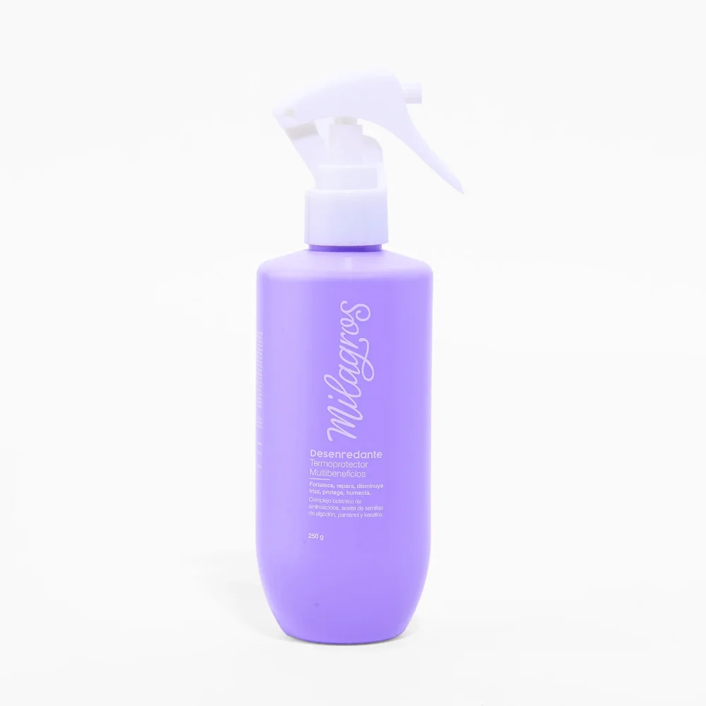 Desenredante Termoprotector Morado Milagros