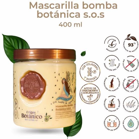 Mascarilla Bomba Botanica Ritual Botanico
