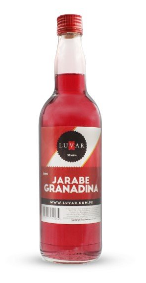 Jarabe de granadina luvar 750ml