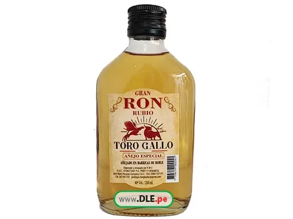 ron blanco toro gallo 250 ml