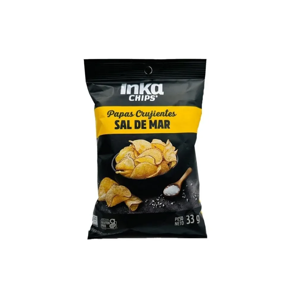 Inka chips Sal de mar 33 g