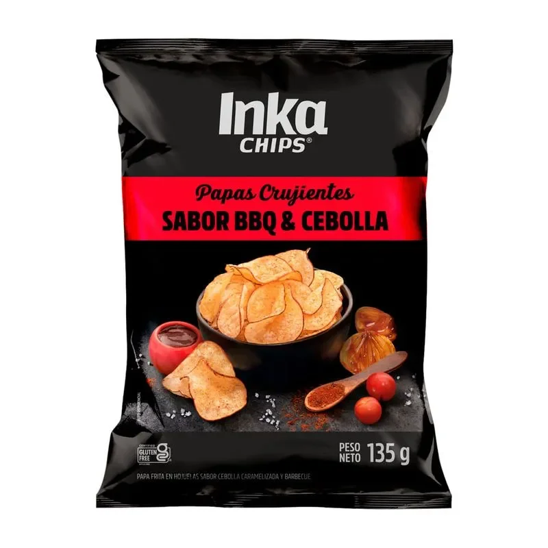 Inka Chips Bbq & Cebolla 135G